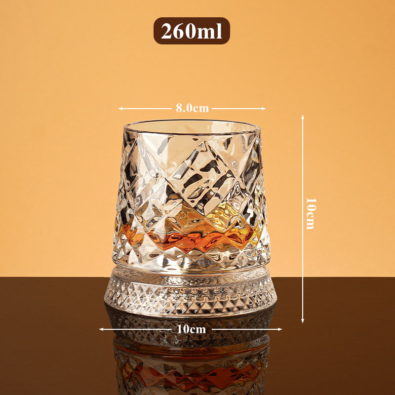 Pahar HypnoSpin pentru Whiskey™ — Aprinde-ți Simțurile cu Fiecare Înghițitură Hipnotizantă