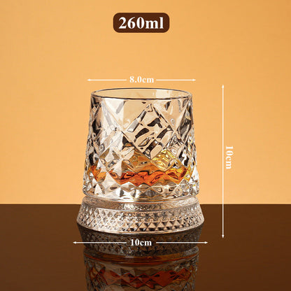 Pahar HypnoSpin pentru Whiskey™ — Aprinde-ți Simțurile cu Fiecare Înghițitură Hipnotizantă