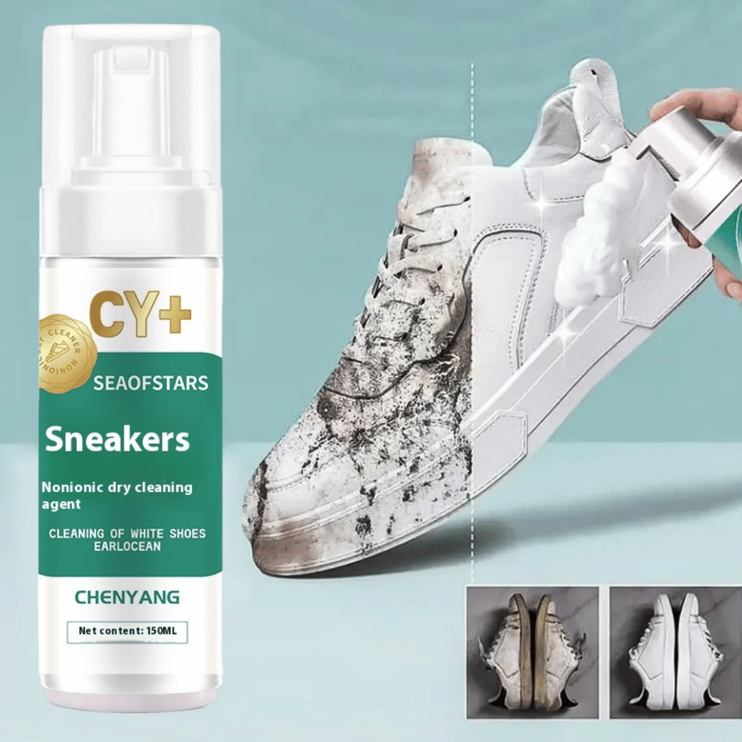 SurgeFoam™ — Instantly Revive Your Sneakers with Blinding Brightness and Zero Effort