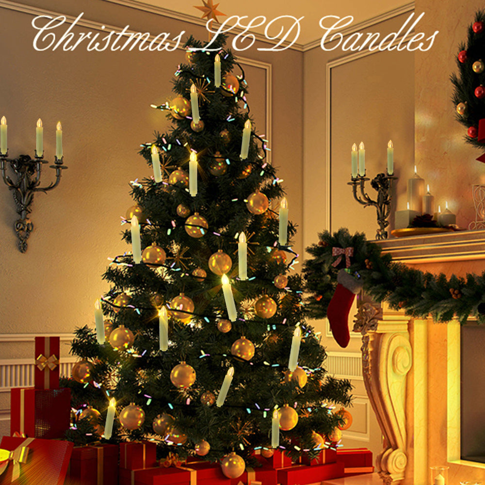 Flameless LED Candles 10 PACK™ — Creëer Direct Gezellige, Vuurvrije Magie