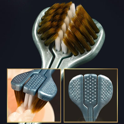 Liora — Three-Sided Soft Bristle Toothbrush for Faster Cleaning