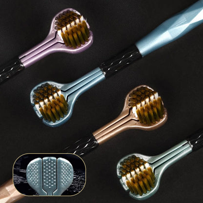 Liora — Three-Sided Soft Bristle Toothbrush for Faster Cleaning