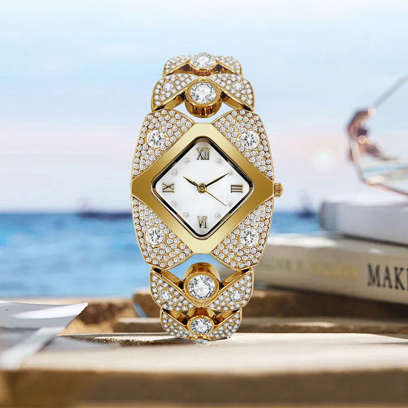 LuxeTime™ — Beherrsche jeden Blick mit funkelnder Vintage-Power und unaufhaltsamer Präzision
