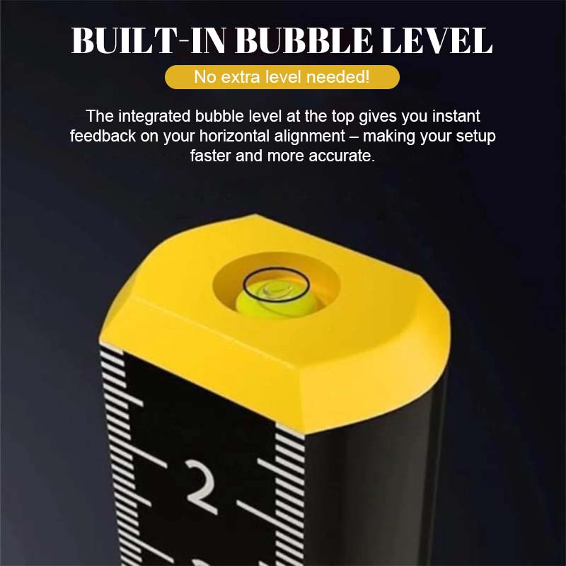 Norla HeightMark — Magnetic Level Gauge Ruler for Precise Tiling