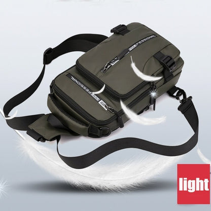 Zentro — Waterproof Anti-Theft Crossbody Bag with USB Port