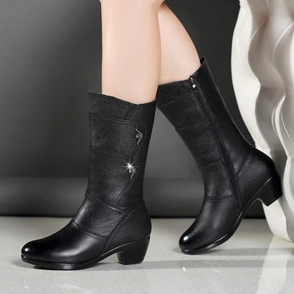 Mid-Calf High Heel Boots 35$ TODAY ONLY