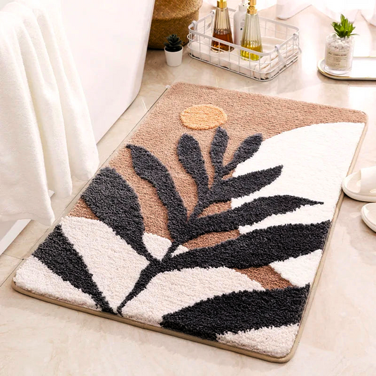 Organic Microfiber Bath Rug™ — Step into Softness That Warms Your Soul and Secures Every Footstep