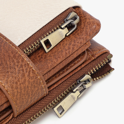 🔥Limited-time offer-Cryloxa Women's Retro Style RFID Blocking Tri-fold Wallet
