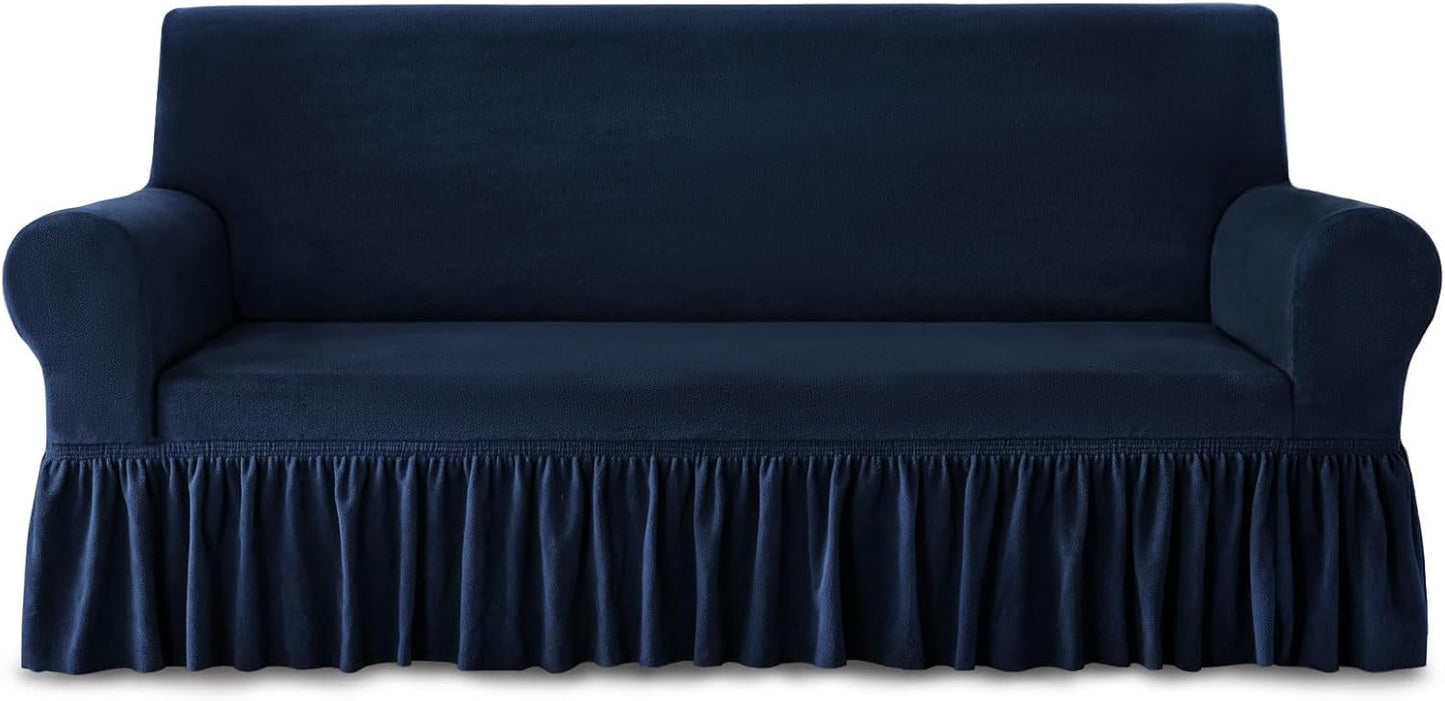 VelveteenLux™ — Wrap Your Sofa in Irresistible Plush Luxury for Ultimate Cozy Escape