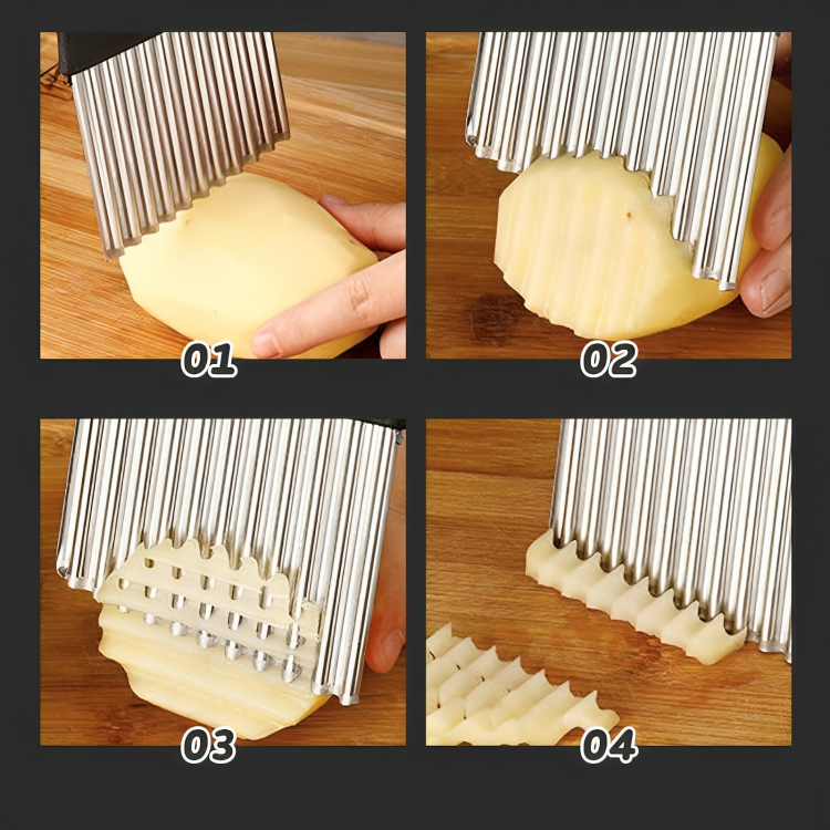 RippleSlice™ — Effortless Precision Cuts That Turn Every Meal into a Showstopper