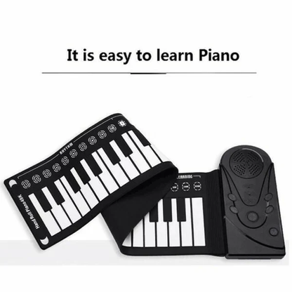 Fold-Up Keyboard™ — Tænd Din Frihed til at Skabe Episk Musik Overalt