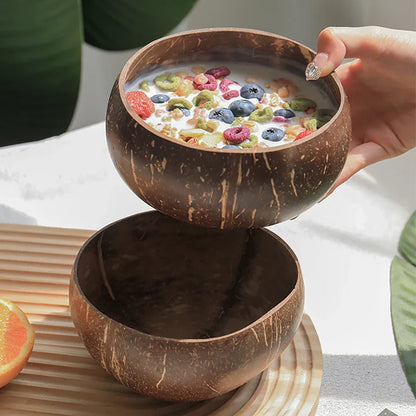 Coconut Shell & Wood Sets™ — Own the Wild, Eco-Chic Statement That Commands Every Table