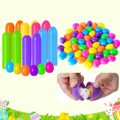 Prefilled Easter Eggs with Toys and Stickers for Egg Hunts 19$ TODAY ONLY