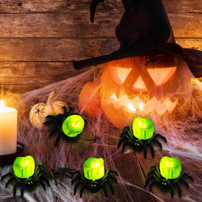 Shadow-Casting Spider Lights™ — Create a Safe, Irresistible Halloween Glow That Haunts Every Corner