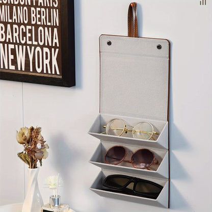 VeroFlex™ Compact Shades Case — Effortless Organization That Protects and Showcases Your Style