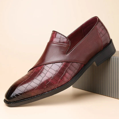 Patchwork Croc Loafers™ — Beheers de Kamer met Ongeëvenaarde Stijl en Zelfvertrouwen voor de Hele Dag
