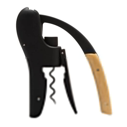 IronOak™ 木製ハンドルワインオープナー — 滑らかで力強い精度でコルクを自在に開ける