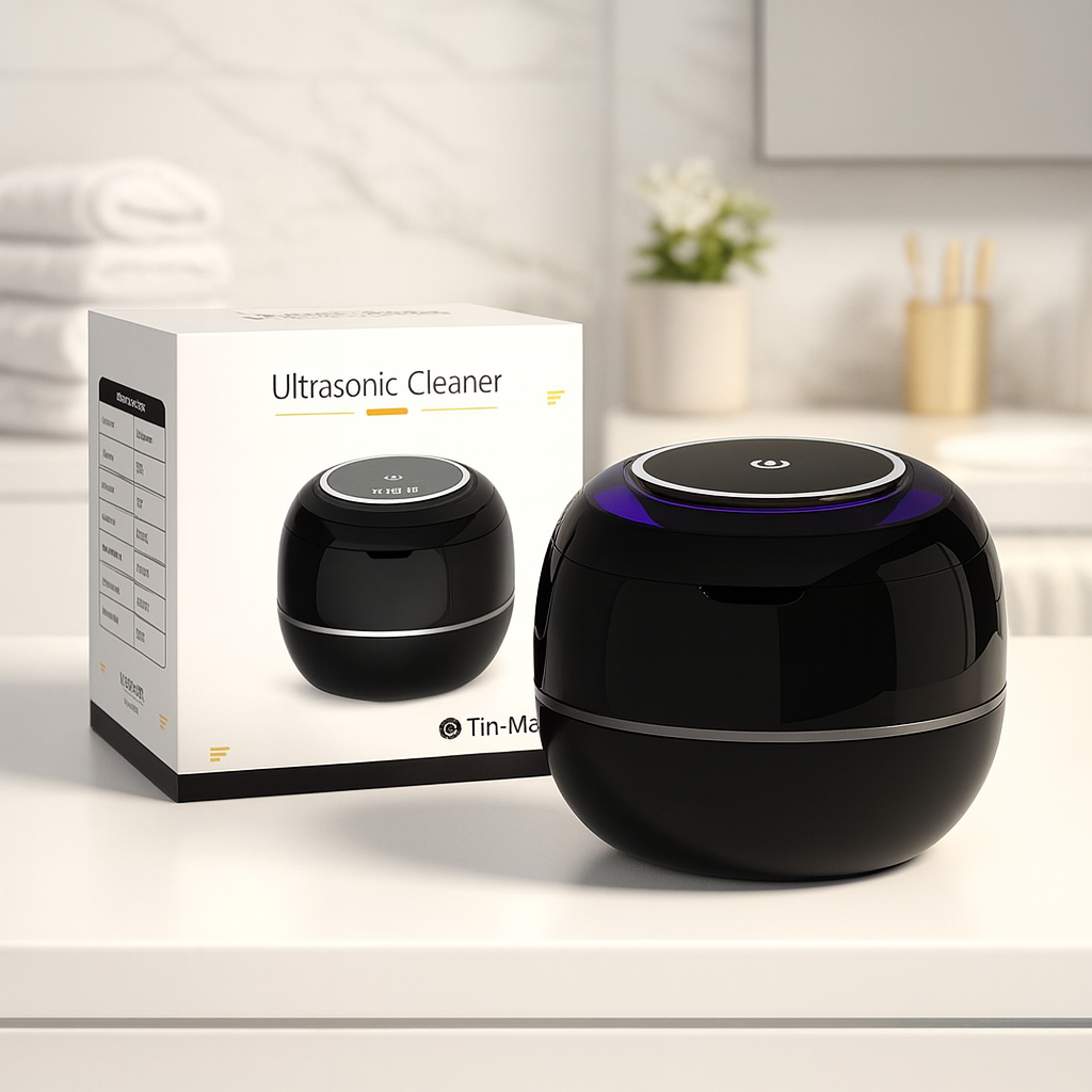 CleanoWave Pod — Ultrasonic Retainer Cleaner with UV-C Light