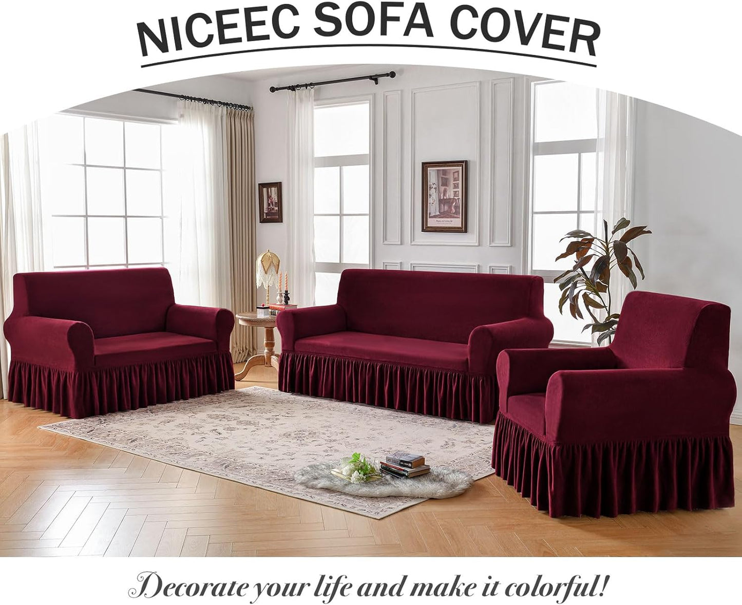VelveteenLux™ — Wrap Your Sofa in Irresistible Plush Luxury for Ultimate Cozy Escape