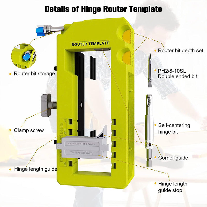 Door Hinge Jig Kit™ — Nail Every Install with Unmatched Precision and Ease