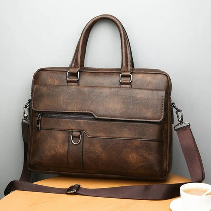 Fiorenzo Leather Briefcase