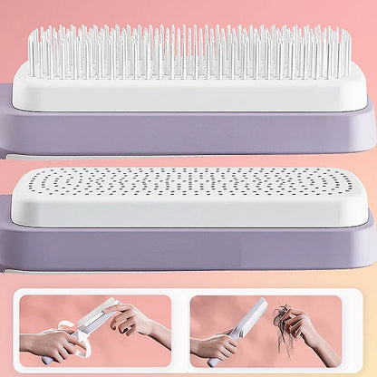 Self-Cleaning Hairbrush 10$ TODAY ONLY