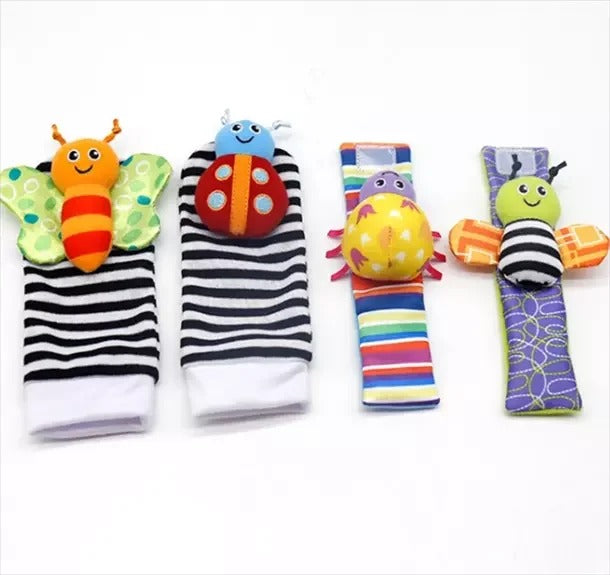 Rattle Socks & Wrist Straps For Babies 12$ TODAY ONLY