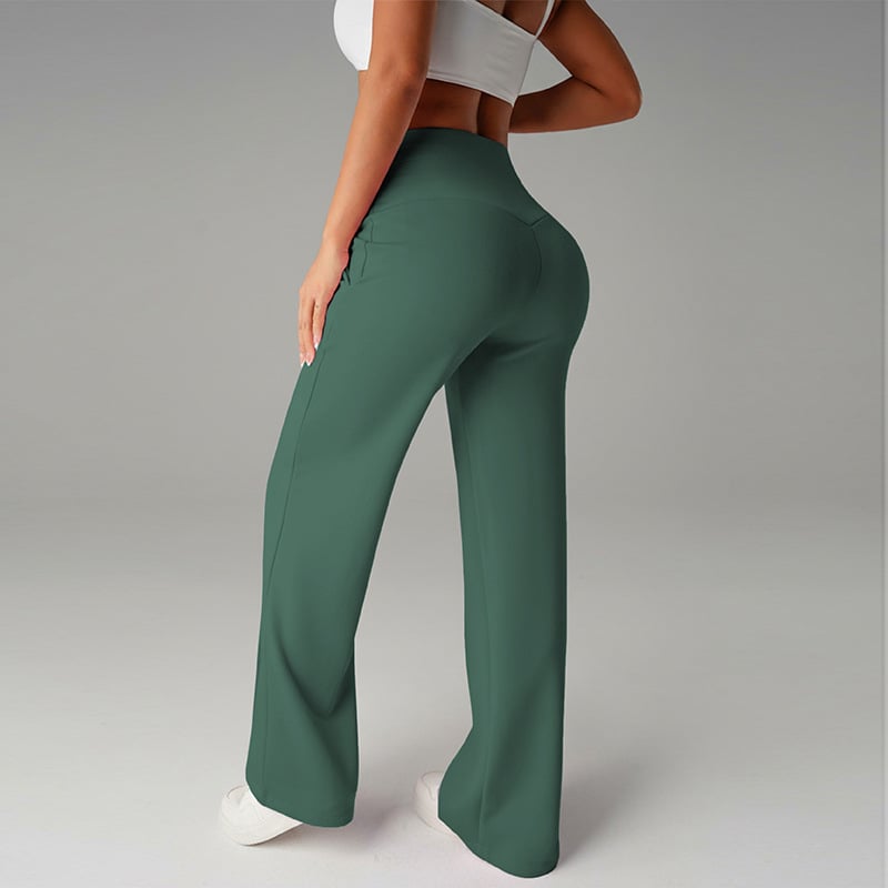 💗LETZTER TAG VERKAUF 50% RABATT⚡50K+ VERKAUFT💕Vionex Damen Schlichte Lockere Gerade Hose