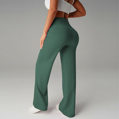 💗LETZTER TAG VERKAUF 50% RABATT⚡50K+ VERKAUFT💕Vionex Damen Schlichte Lockere Gerade Hose