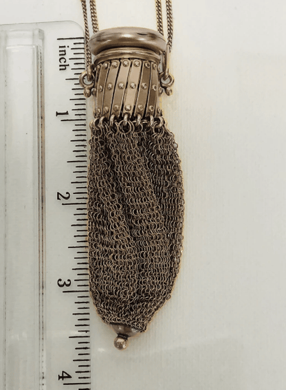 Norla — Handmade Chain Mail Coin Purse with Vintage 1920s Style