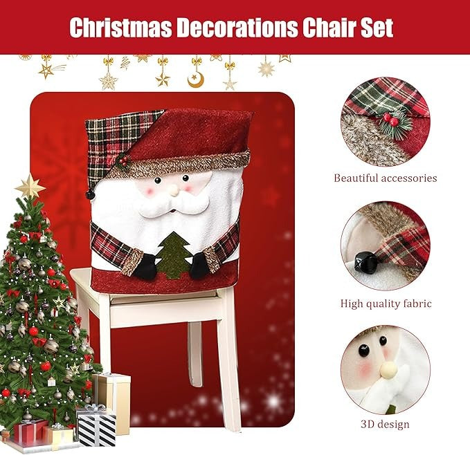 Christmas Chair Covers 10$ TODAY ONLY