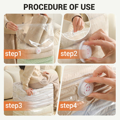 LioraPress — Extra Large Vacuum Storage Bag with Easy Seal and Waterproof Protection
