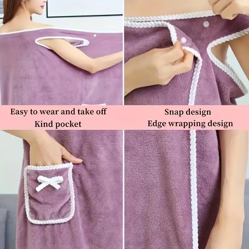 Liora — Plus Size Waterproof Wearable Shower Skirt with Secure Fit