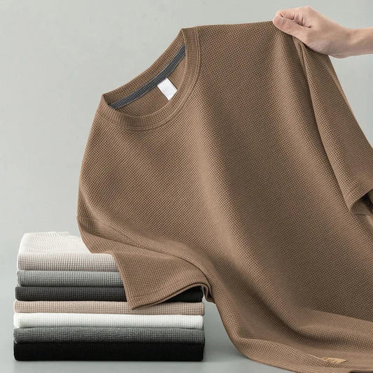 AirWaffle Tee™ — Stay Cool, Move Free, and Own Every Moment