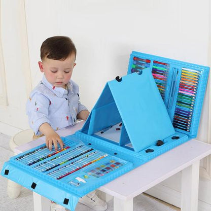 Arlo ArtSet — 208-Piece Deluxe Kids Art Creativity Kit with Easel
