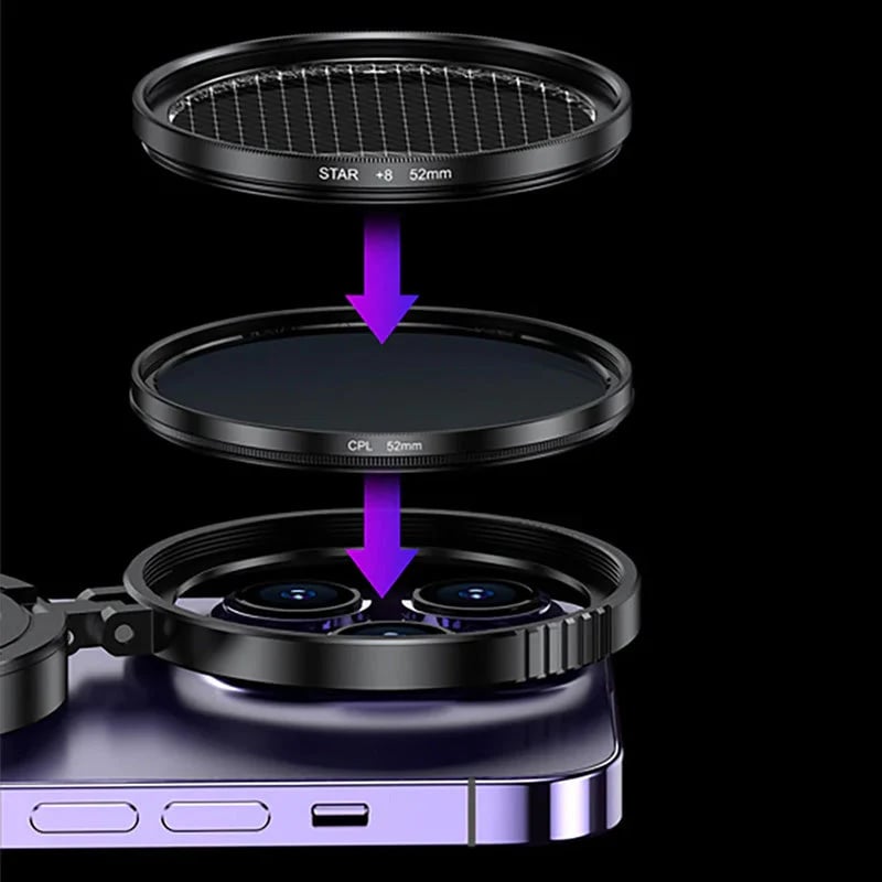3nova 2-in-1 Magnetic CPL & Star Filter Lens