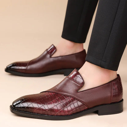 Patchwork Croc Loafers™ — Beheers de Kamer met Ongeëvenaarde Stijl en Zelfvertrouwen voor de Hele Dag