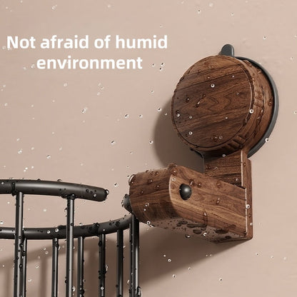 Walnut Wood Toilet Paper Holder™ — Pidä rullasi kuivina, raikkaina ja homeettomina vaivattomalla eleganssilla