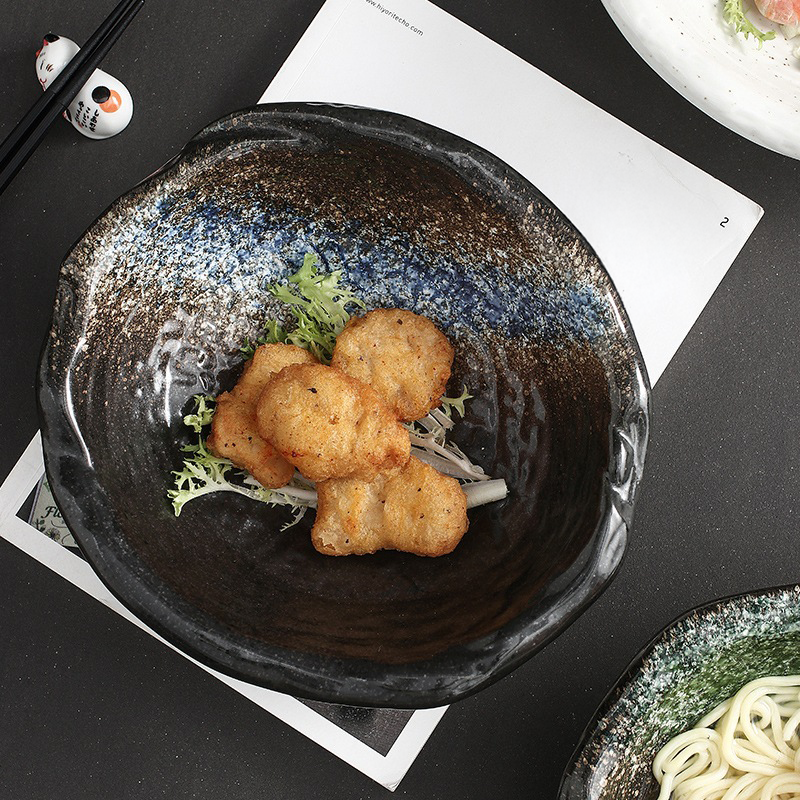Lioren — Handcrafted Ceramic Deep Bowl with Glossy Glaze