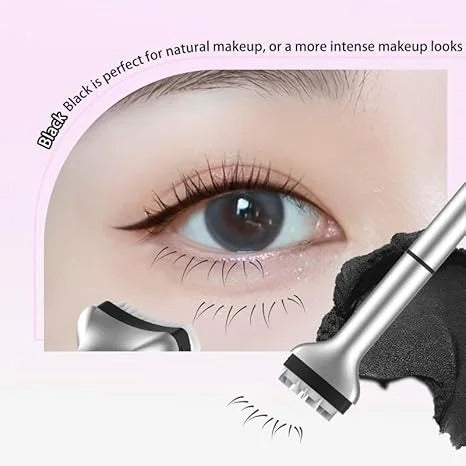 2 In 1 Lower Liquid Eyeliner Pen And Eyelashes Stamp 7$ TODAY ONLY