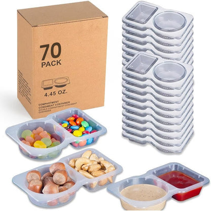 Snack Containers with Lids 12$ TODAY ONLY