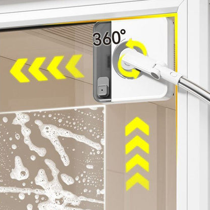 Solenis — Extendable Window Cleaner with Durable Sponge Head