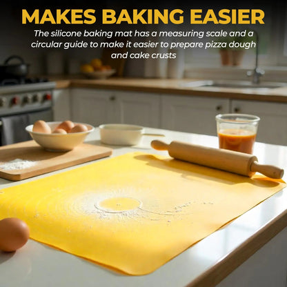 FlexiBake™ Mat — Master Every Bake with a Spotless, Stress-Free Surface