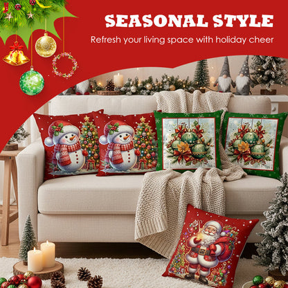 HolidayGlow Pillow Covers™ — Wrap Your Home in Cozy, Festive Magic That Lasts Season After Season