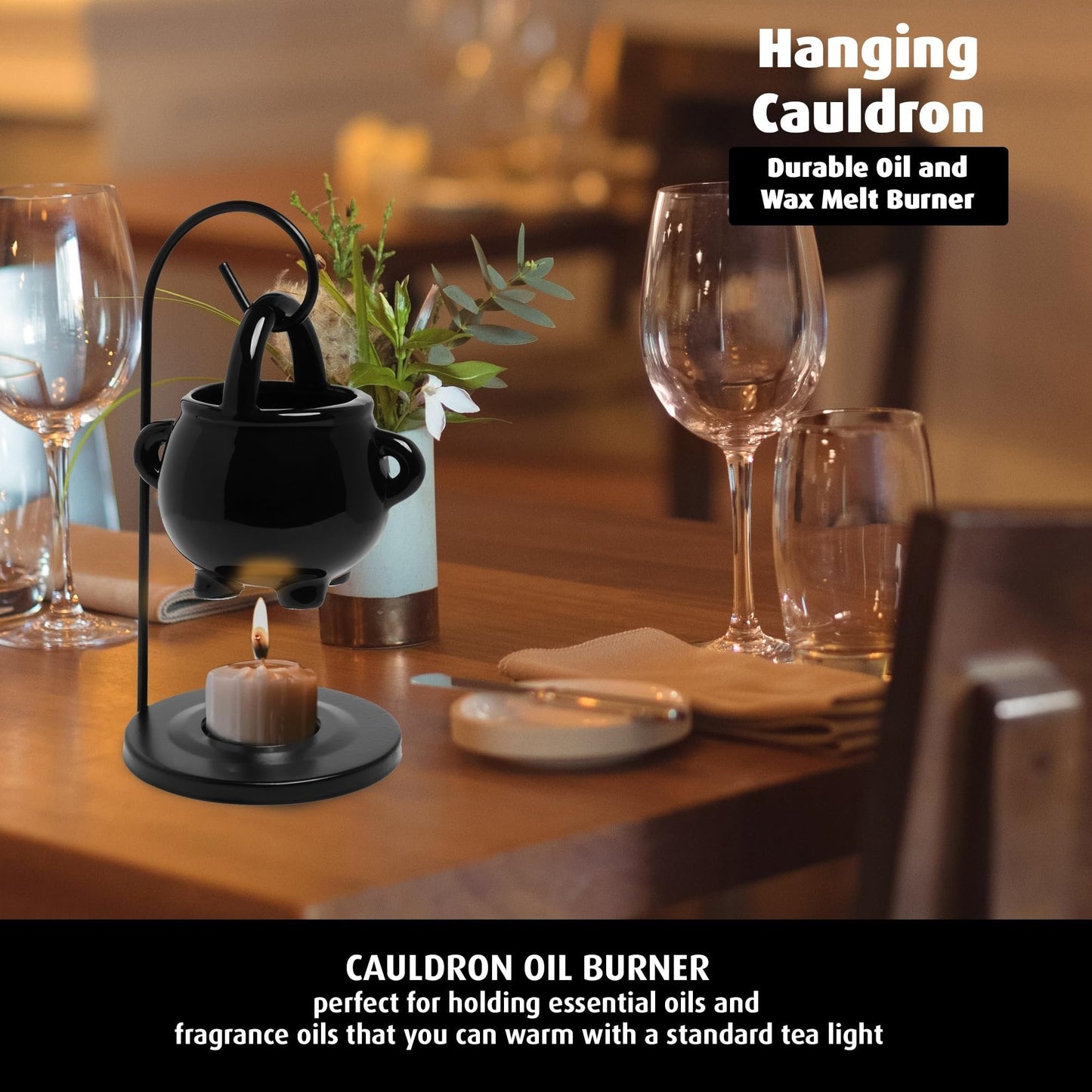 ShadowFlame™ Cauldron Warmer — Command the Dark, Seductive Aura That Melts Your Stress Away