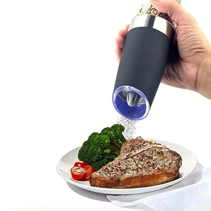 Electric Salt Pepper Grinder Set 35$ TODAY ONLY