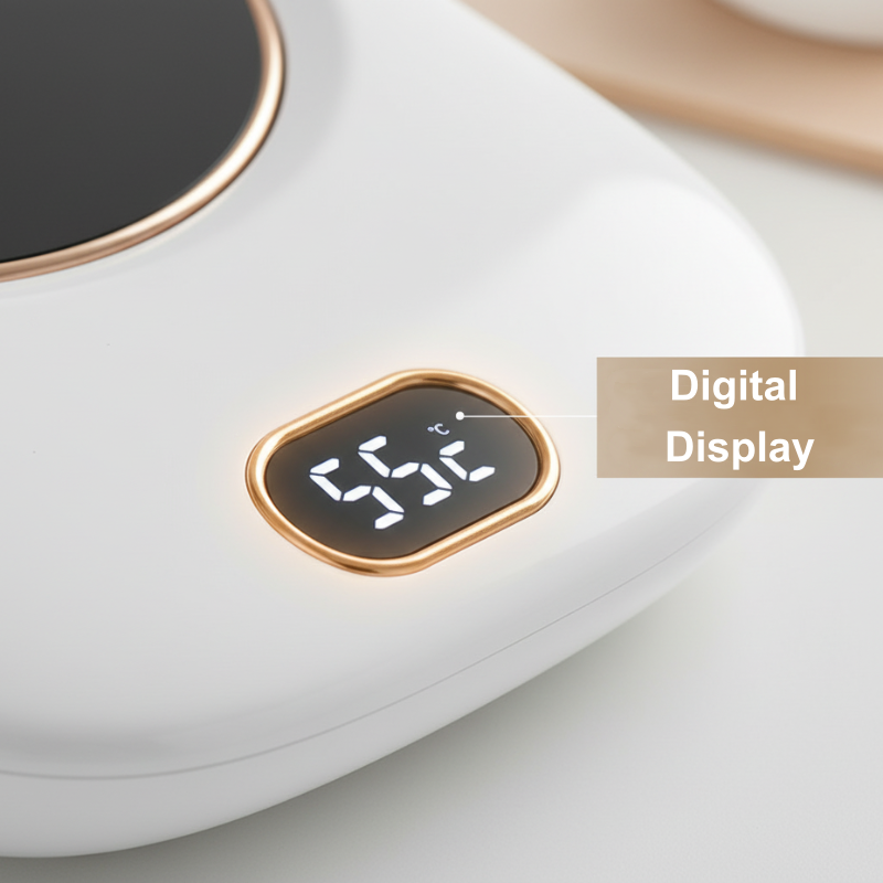 Digital Heated Coaster™ — Command Your Perfect Sip with Cozy, Custom Warmth Every Time