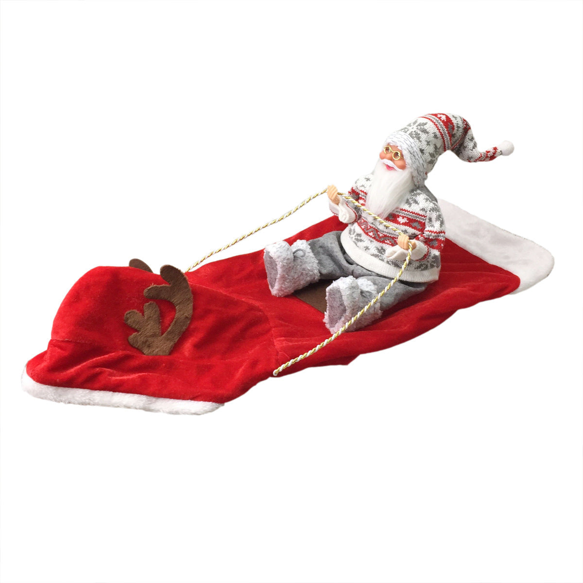 Fydro — Fantasia de Cachorro de Natal Macia com Ajuste Regulável