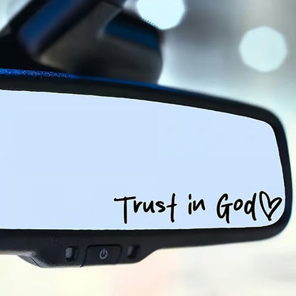 LioraDrive — Inspirational Christian Car Sticker with Weatherproof Vinyl