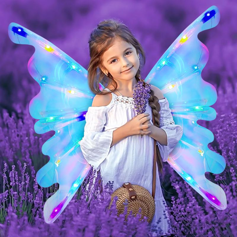 LED Fairy Wings™ — Veja Ela Brilhar e Voar com Momentos Mágicos